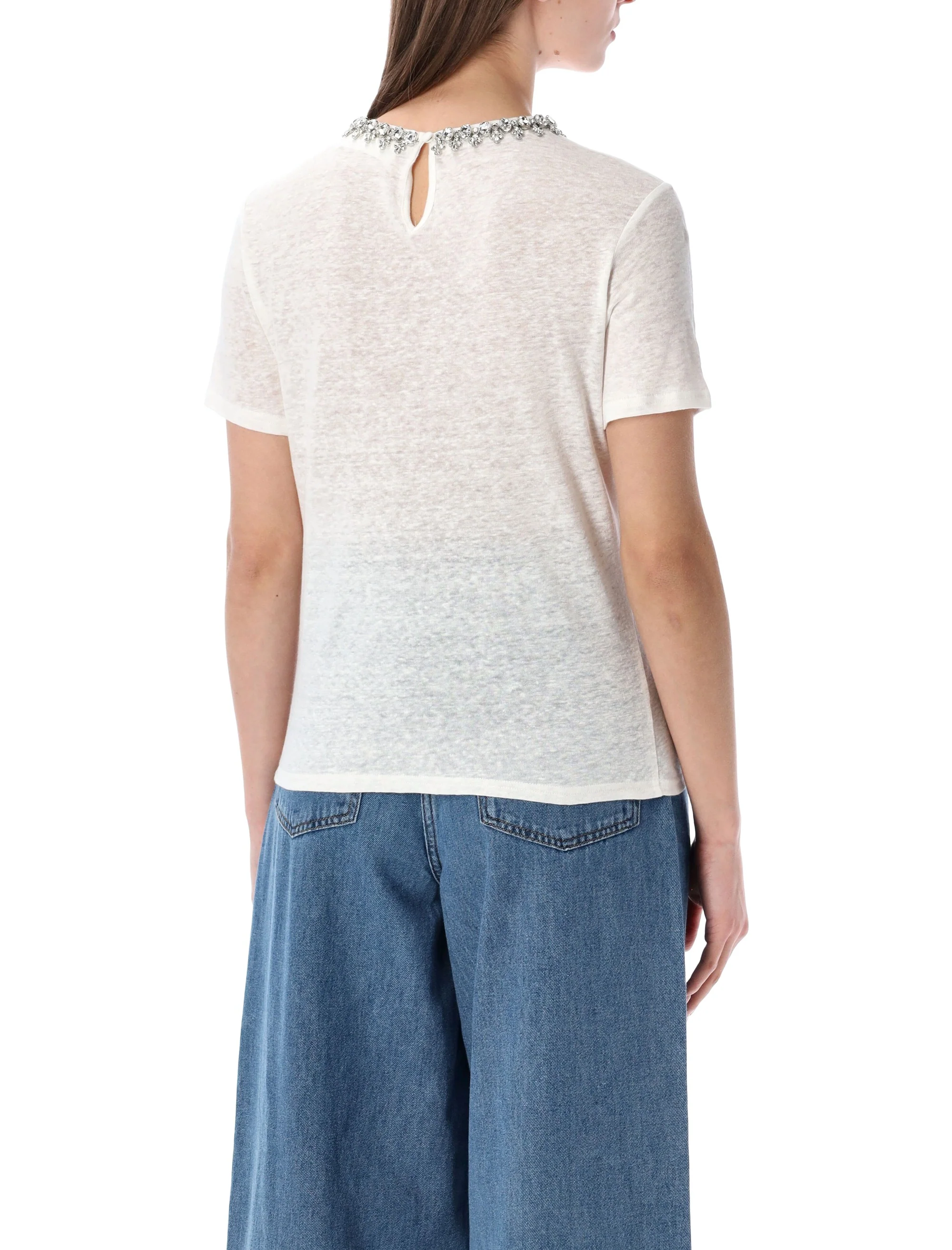 Zimmermann Crystal-embellished T-shirt - Image 2