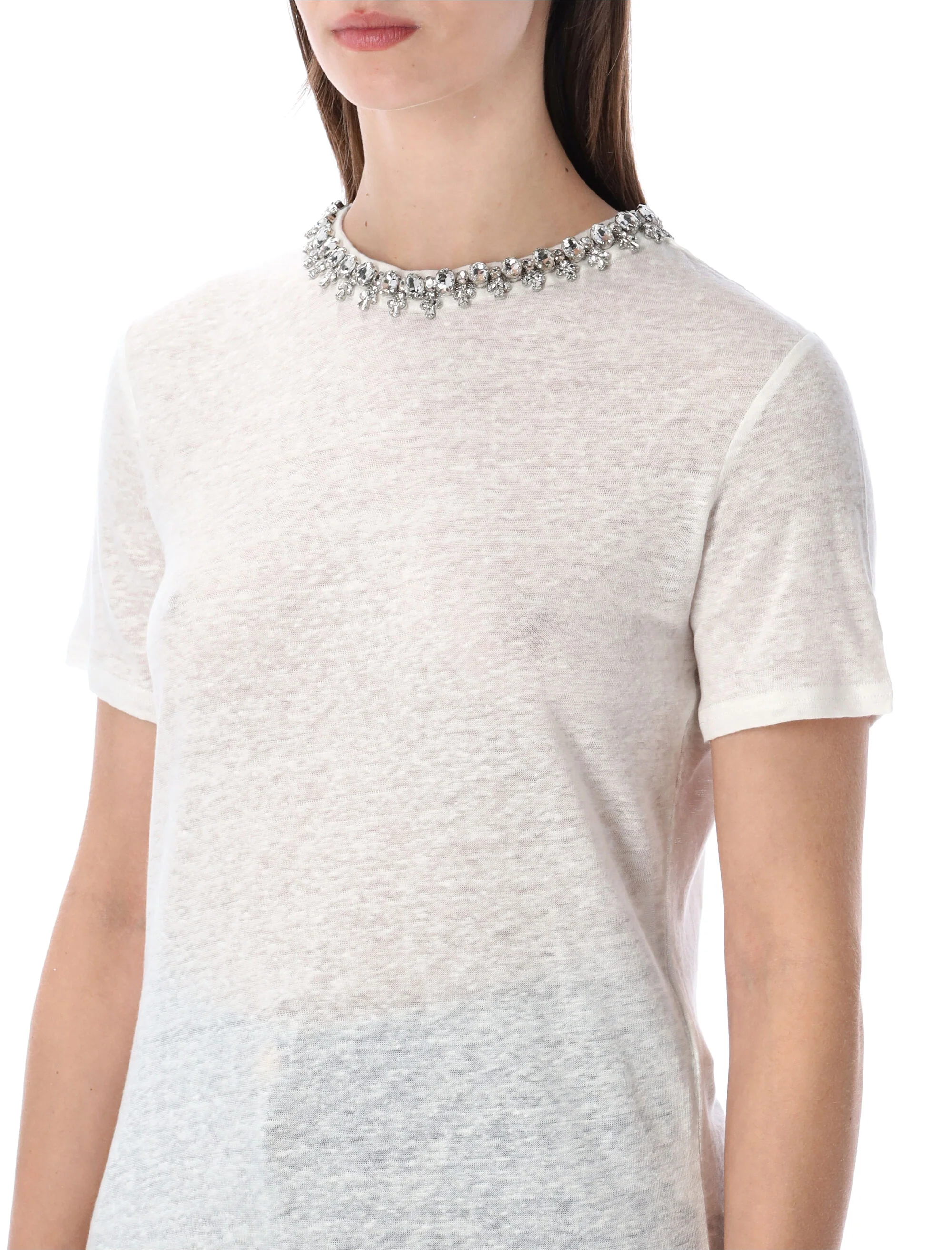 Zimmermann Crystal-embellished T-shirt - Image 3