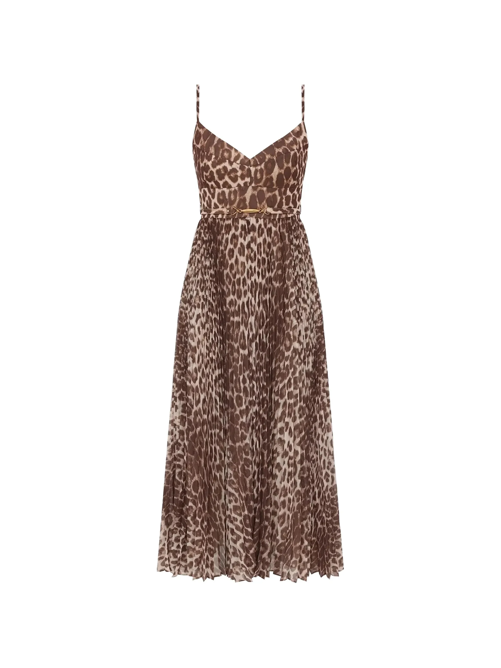 Zimmermann Fitted Bodice Mini Dress with Belt - Size 0