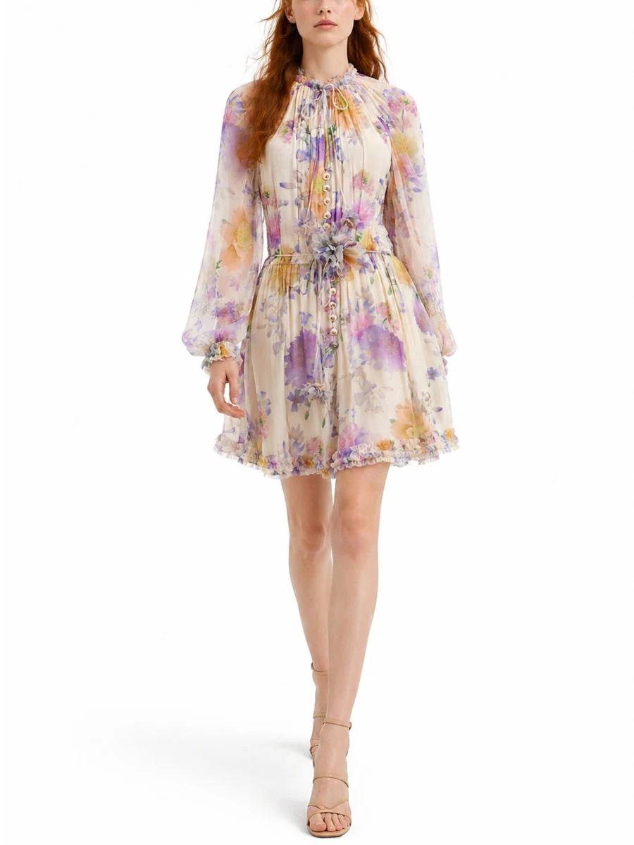 ZIMMERMANN Luna Ruffled Playsuit - Image 3