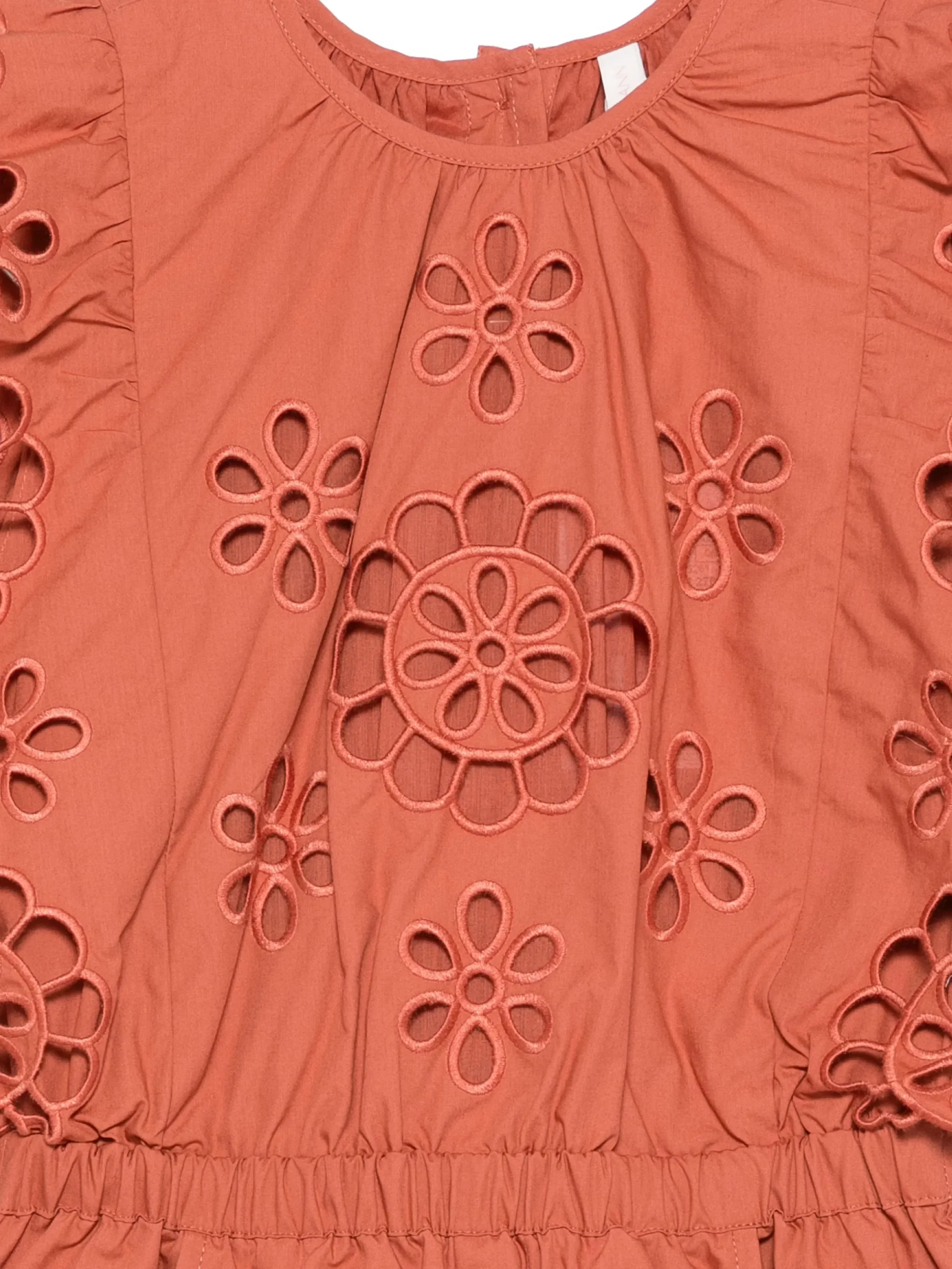 Zimmermann Mini Elegant Scalloped Trim Dress with Pockets - Image 3