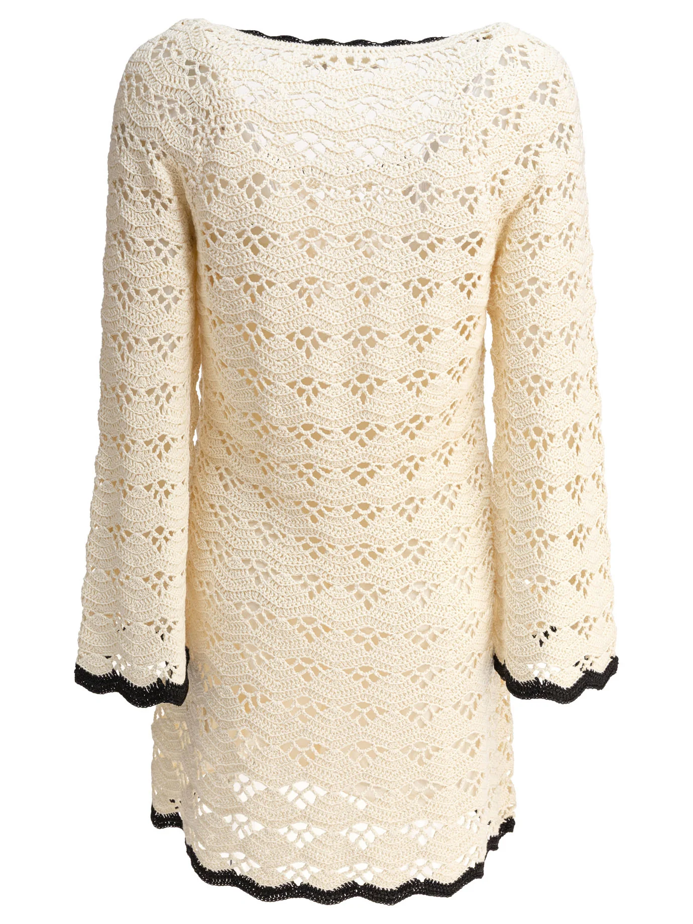 ZIMMERMANN Rhiannon Crocheted Cotton Mini Dress - Image 2