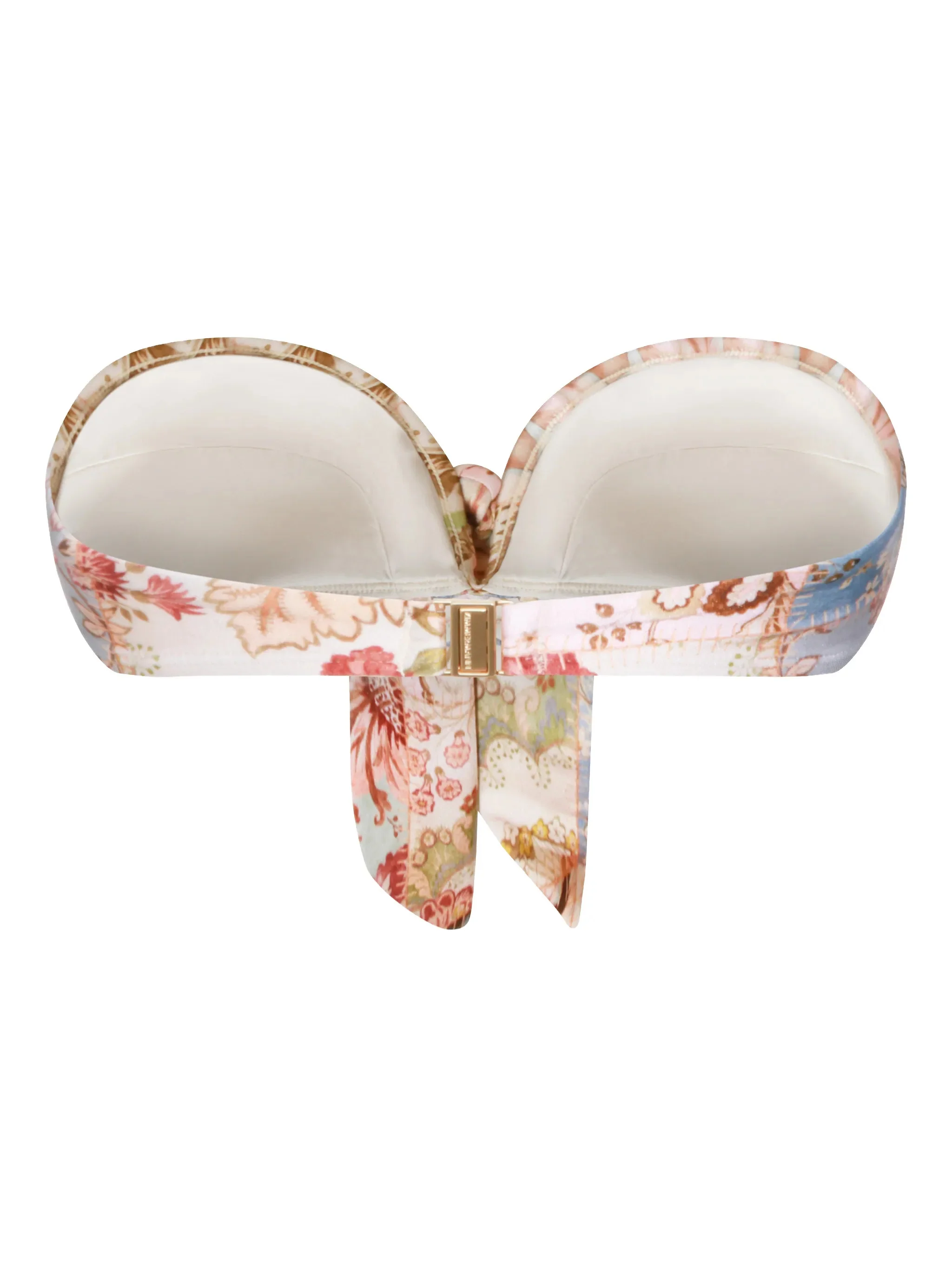 Zimmermann Women's Mini Removable Soft Cup Knot Detail Top - Image 2